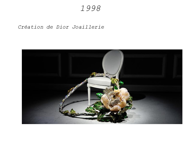 Création de Dior Joaillerie 1998